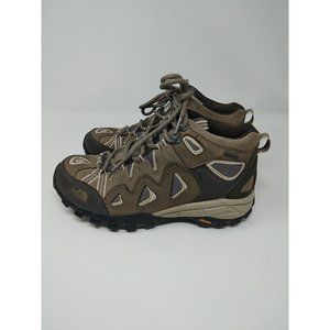 The North Face Shoes | The North Face Vindicator Mid GTX Womens Size 7.5 Leather Hiking Boots | Color: Black/Tan | Size: 7.5 | Chrispy_Kicks's Closet